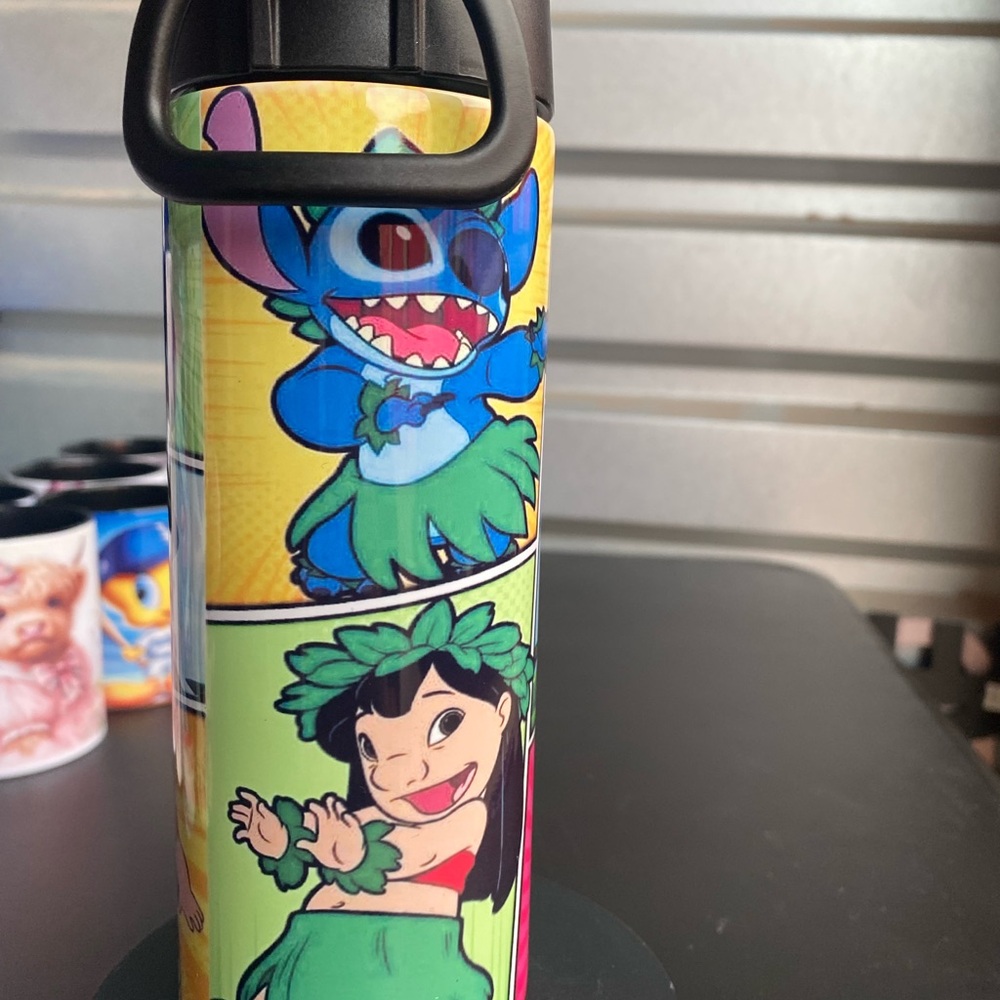 Lilo & Stitch Themed Water Bottle